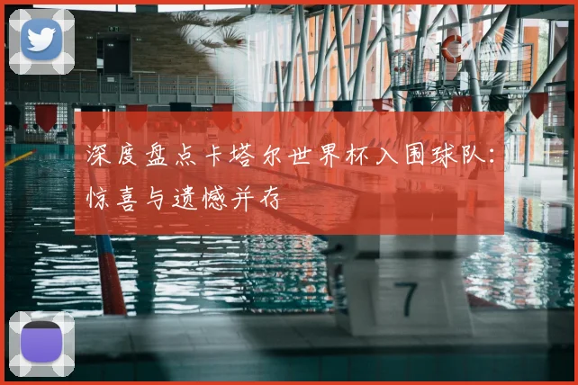 深度盘点卡塔尔世界杯入围球队：惊喜与遗憾并存