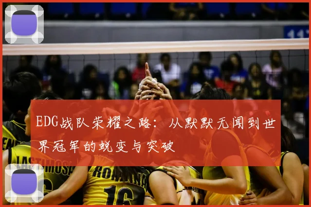 EDG战队荣耀之路：从默默无闻到世界冠军的蜕变与突破
