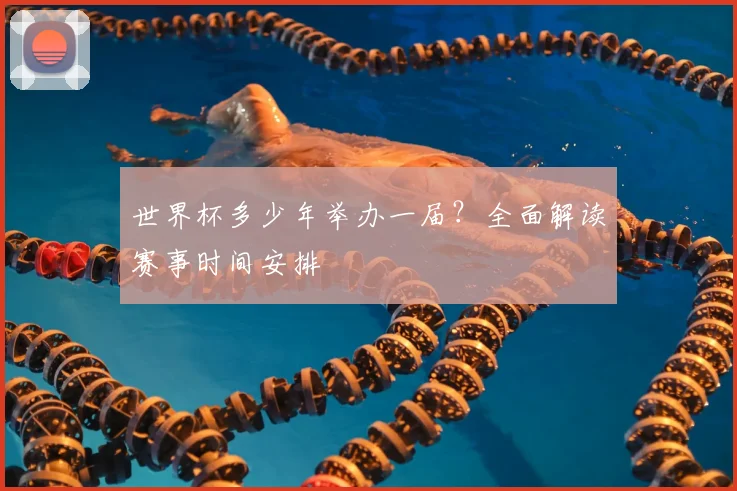 世界杯多少年举办一届？全面解读赛事时间安排